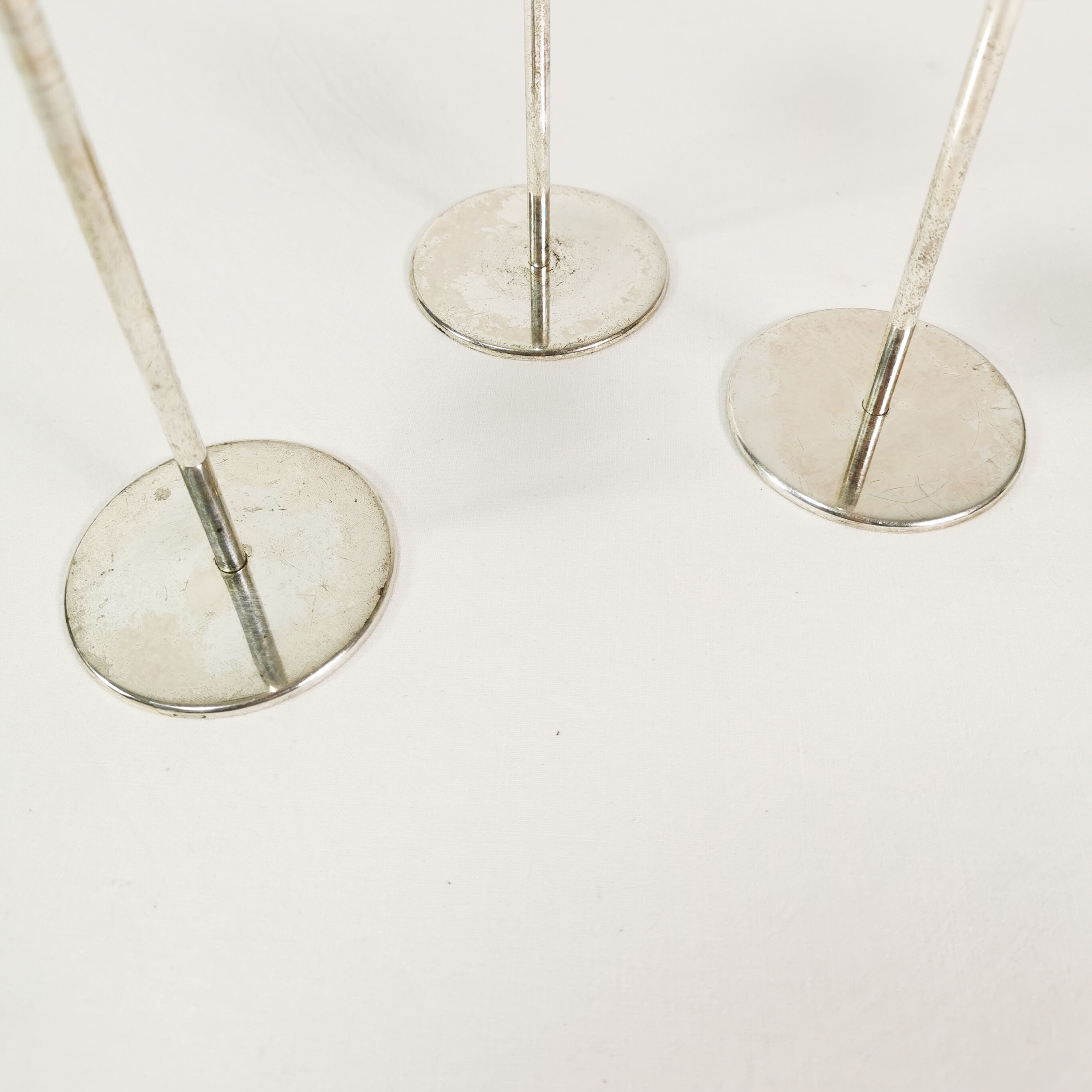 Modernist WMF candlesticks, Germany 1960s