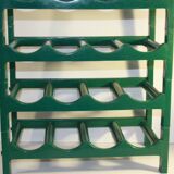 Vintage green bottle holder