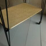 Vintage Eiffel feet side table