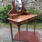 Coiffeuse de style Louis XVI avec sa chaise, 1925
