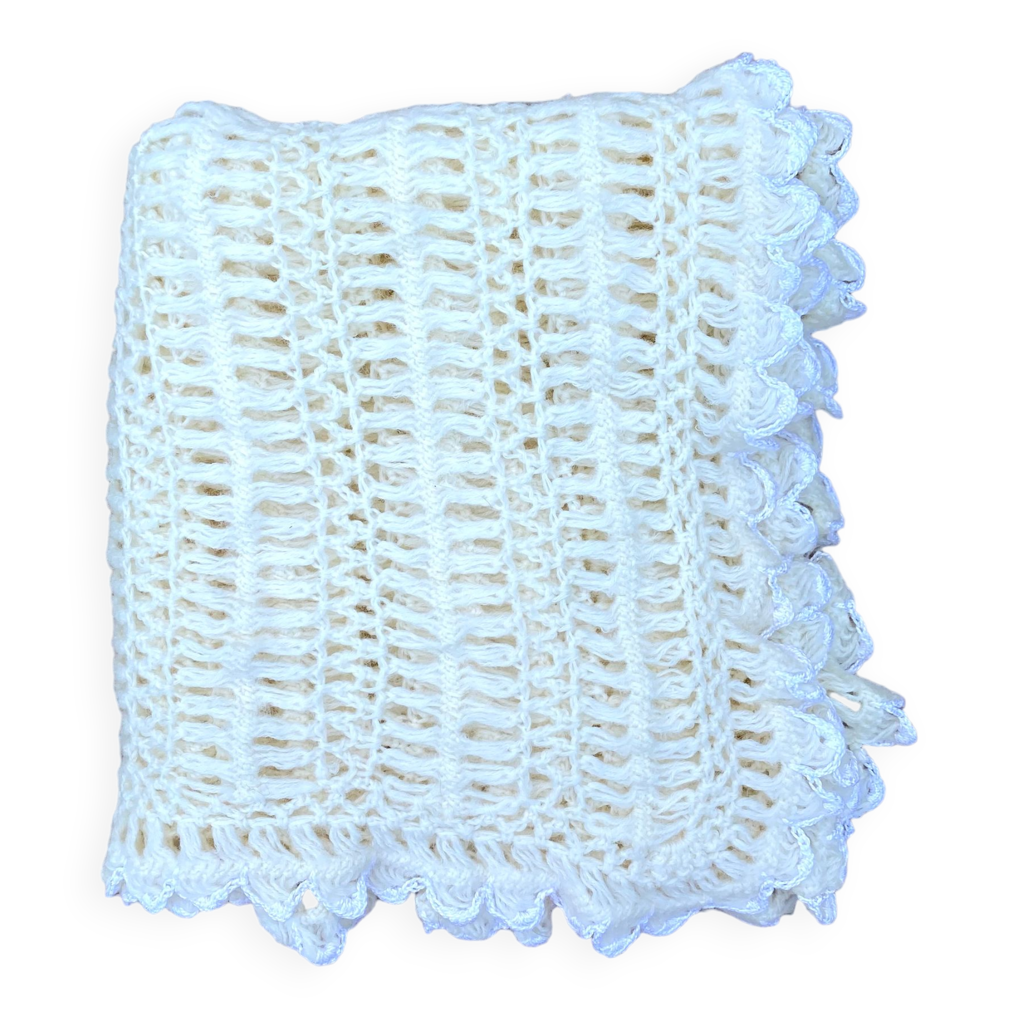 Blanket, crocheted plaid