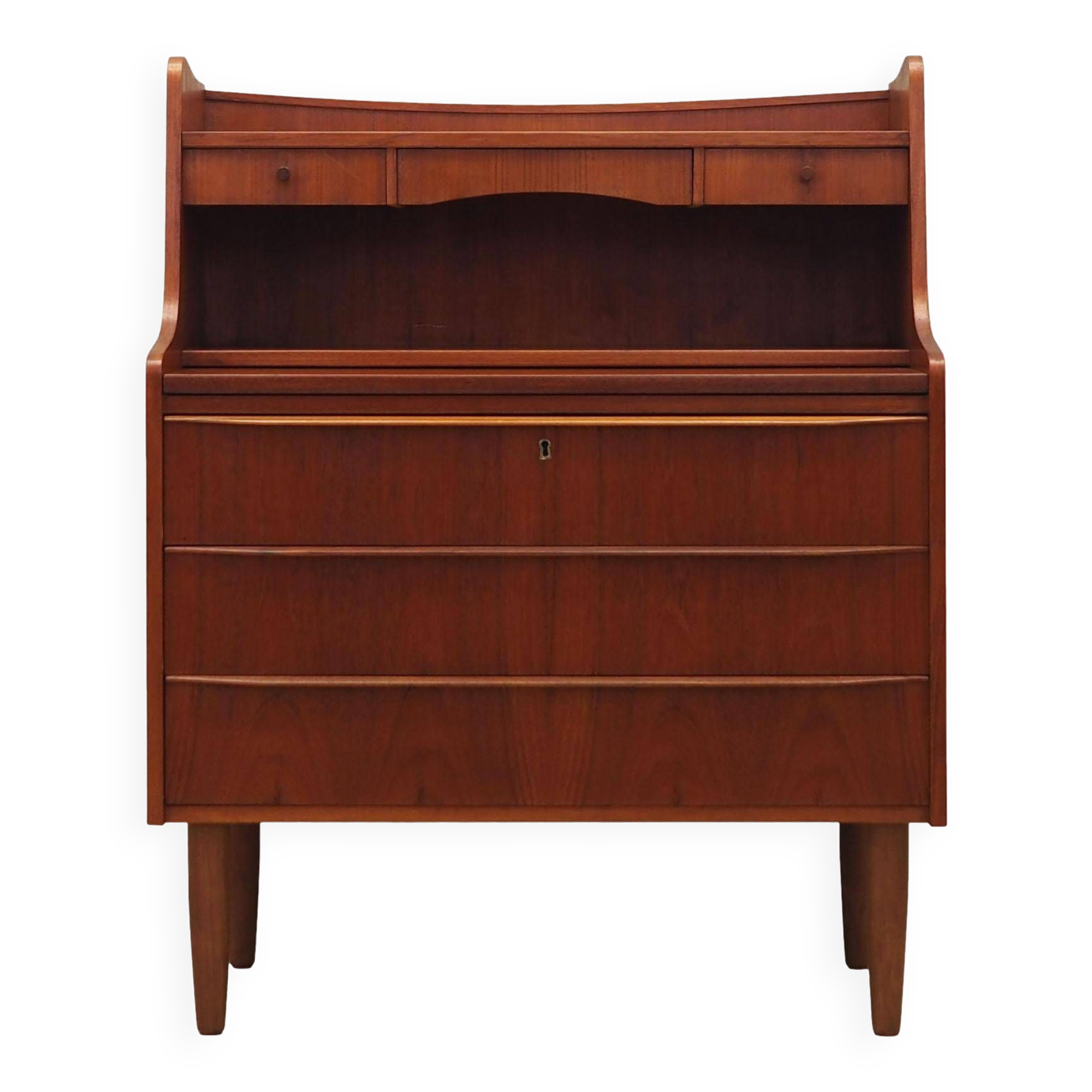 Teak secretary, Danish design, 1970s, production: Denmark