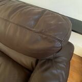 Poltrona Frau leather sofa
