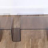 Table with vintage magazine door 1970