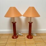 Paire de lampes Kostka