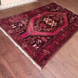 Handmade Persian Maslaghan rug 212x130cm