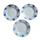 Set of 3 Luxembourg dessert plates