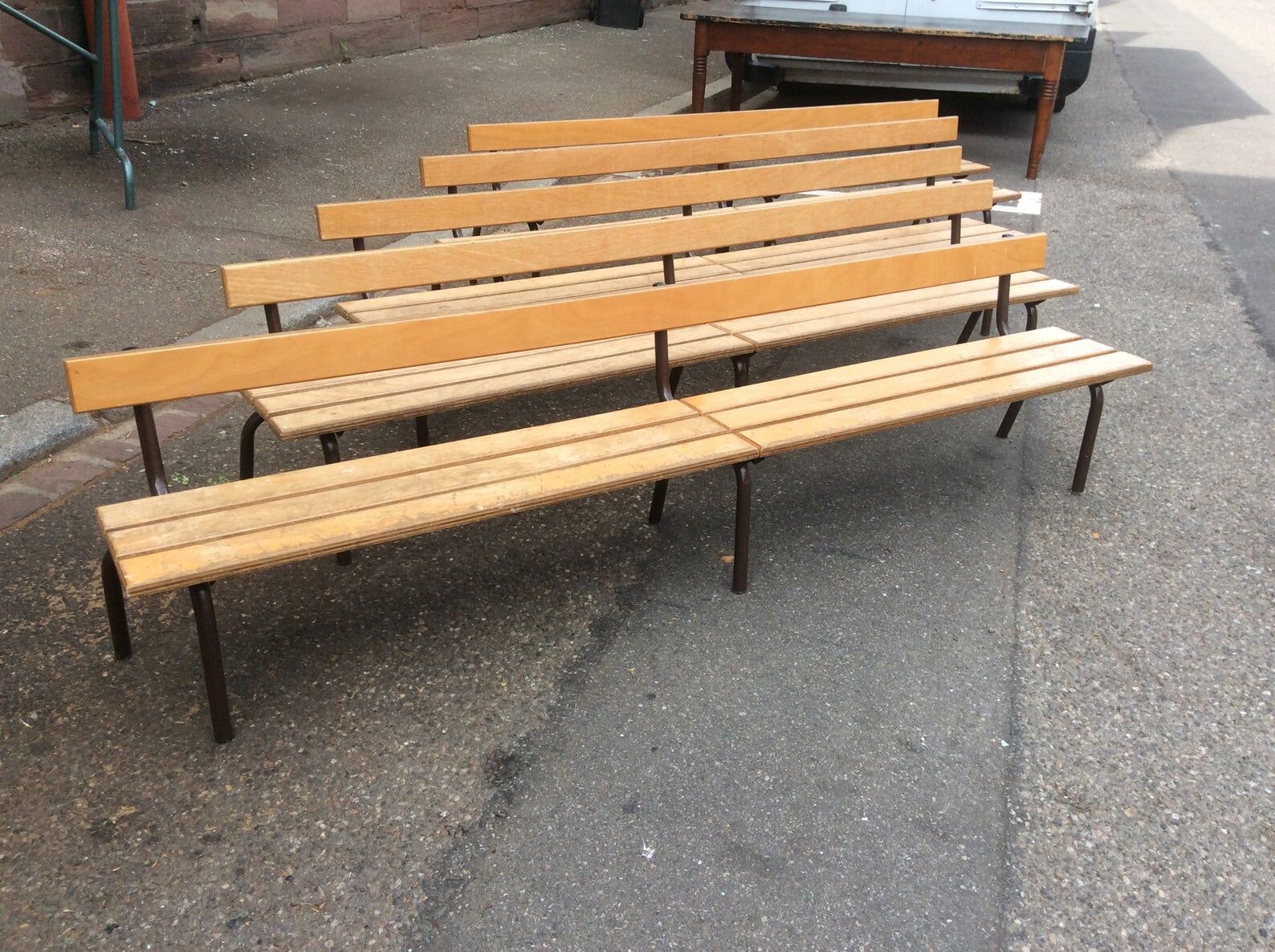 School School Children's Bench Mullca 1960