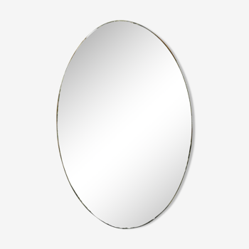 Miroir biseauté ancien 28x45cm