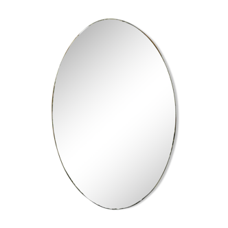 Miroir biseauté ancien 28x45cm