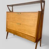Louis Paolozzi bar cabinet René Godfrid edition