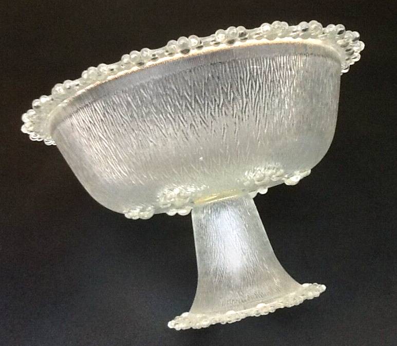 1960s Italian Design Masserini barocco Large fruit bowl on shower stand