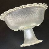 1960s Italian Design Masserini barocco Large fruit bowl on shower stand