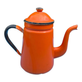 Enamelled coffee maker