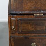 Antique English Oak Secretary / Chest of Drawers