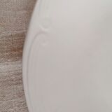 Lot of 6 flat plates in earthenware