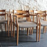 Moller dining room table and chair - 1960