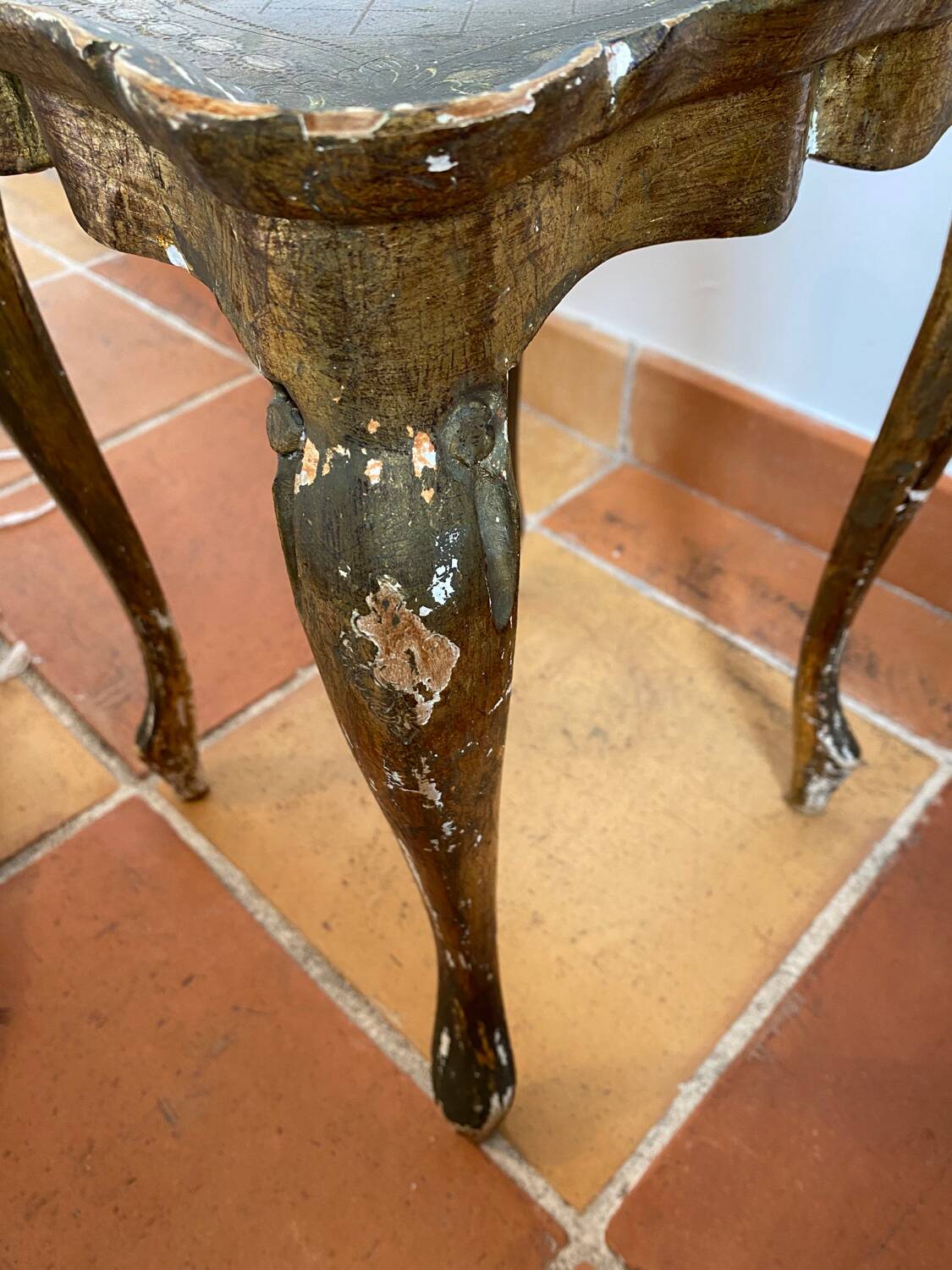 Florentine side table