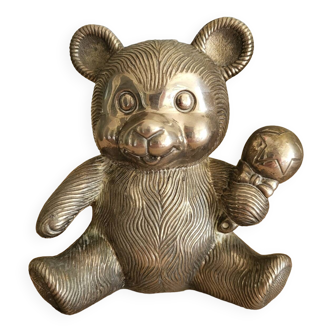 Old bear piggy bank