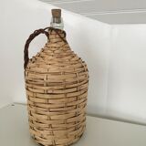 Lady-Jeanne dressed in rattan