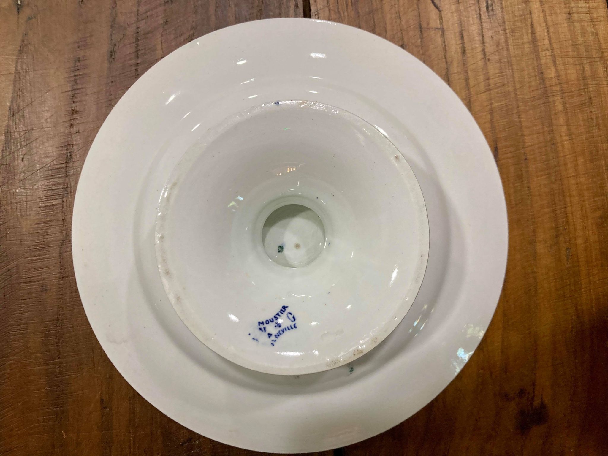 Flat peedouche KG Lunéville model Moustier