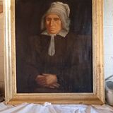 Painting of a Breton woman