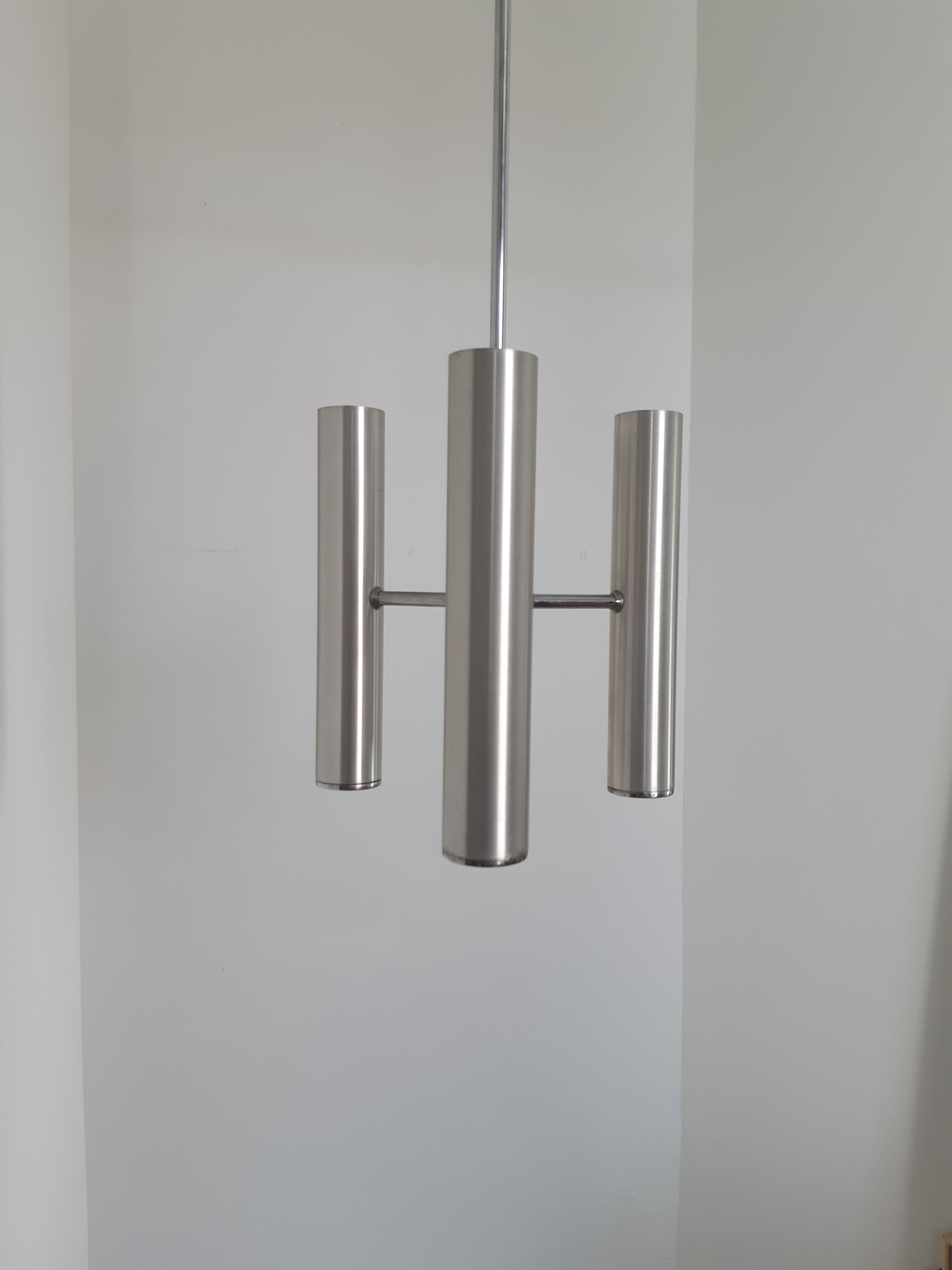 Vintage chrome suspension