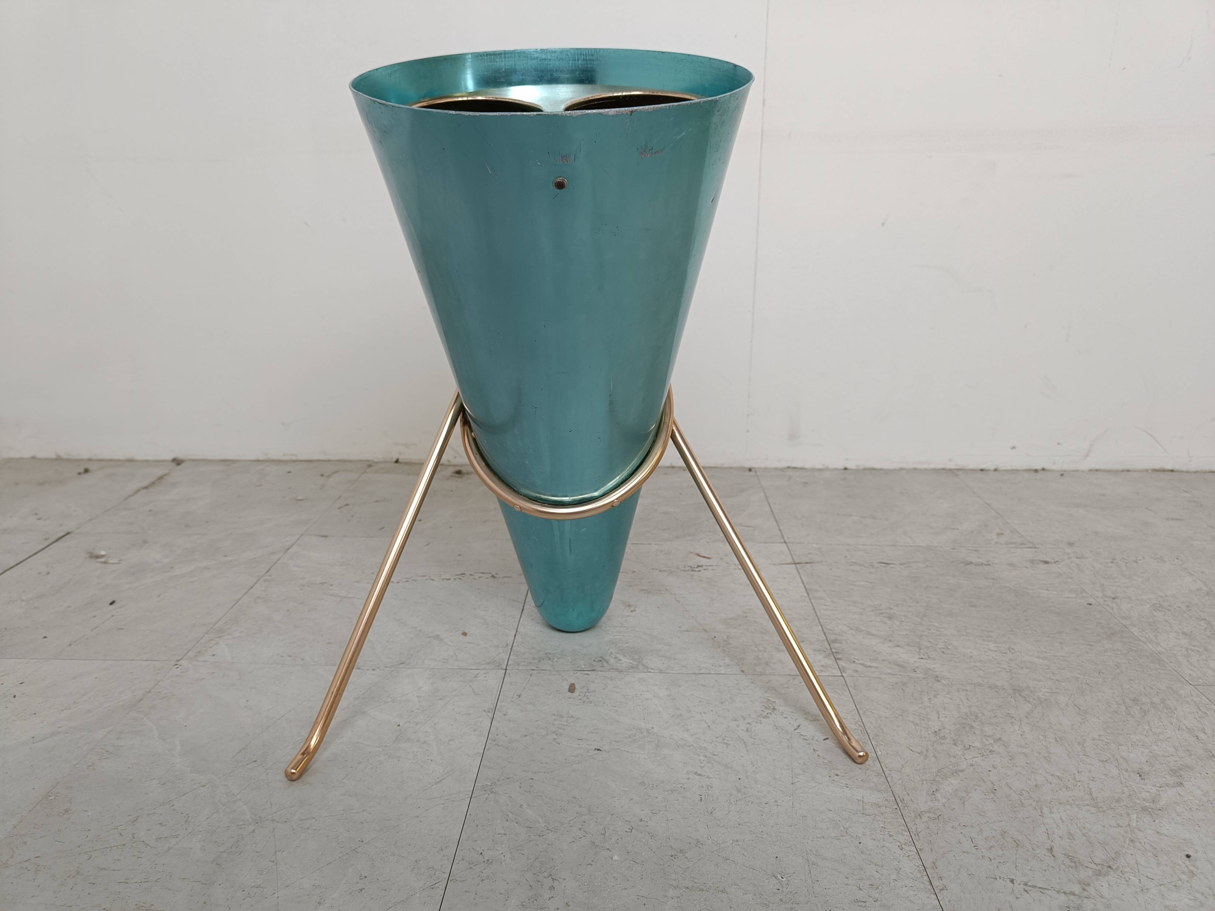 Ettore Sottsass umbrella holder for Rinnovel Italy 1950's