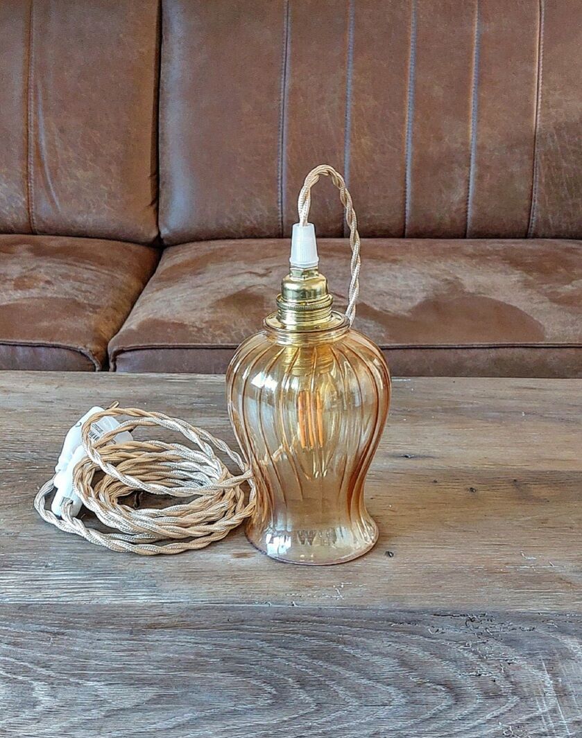 Amber vintage walkway