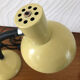 Lampe de bureau vintage métal jaune