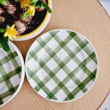 Set of 11 dessert plates and 1 Moulin des Loups dish