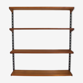 Danish Kai Kristiansen Teak Shelves, FM Møbler