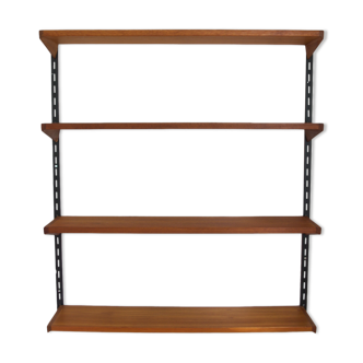 Danish Kai Kristiansen Teak Shelves, FM Møbler