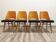 Dining chairs by radomir hoffman for ton, 1950s, set of 4