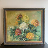 Oil Painting by S. Navratil, Germany, 1960s