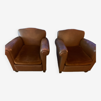 2 club armchairs