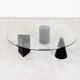 Table basse en marbre italien vintage