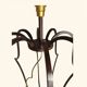 Large "Cage" Lamp Pair in Patinated Bronze - DLG by Jean Royère