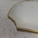 Vintage mirror with gold rim, 1960s