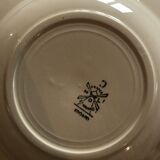 Lot de 4 assiettes creuses St Amand