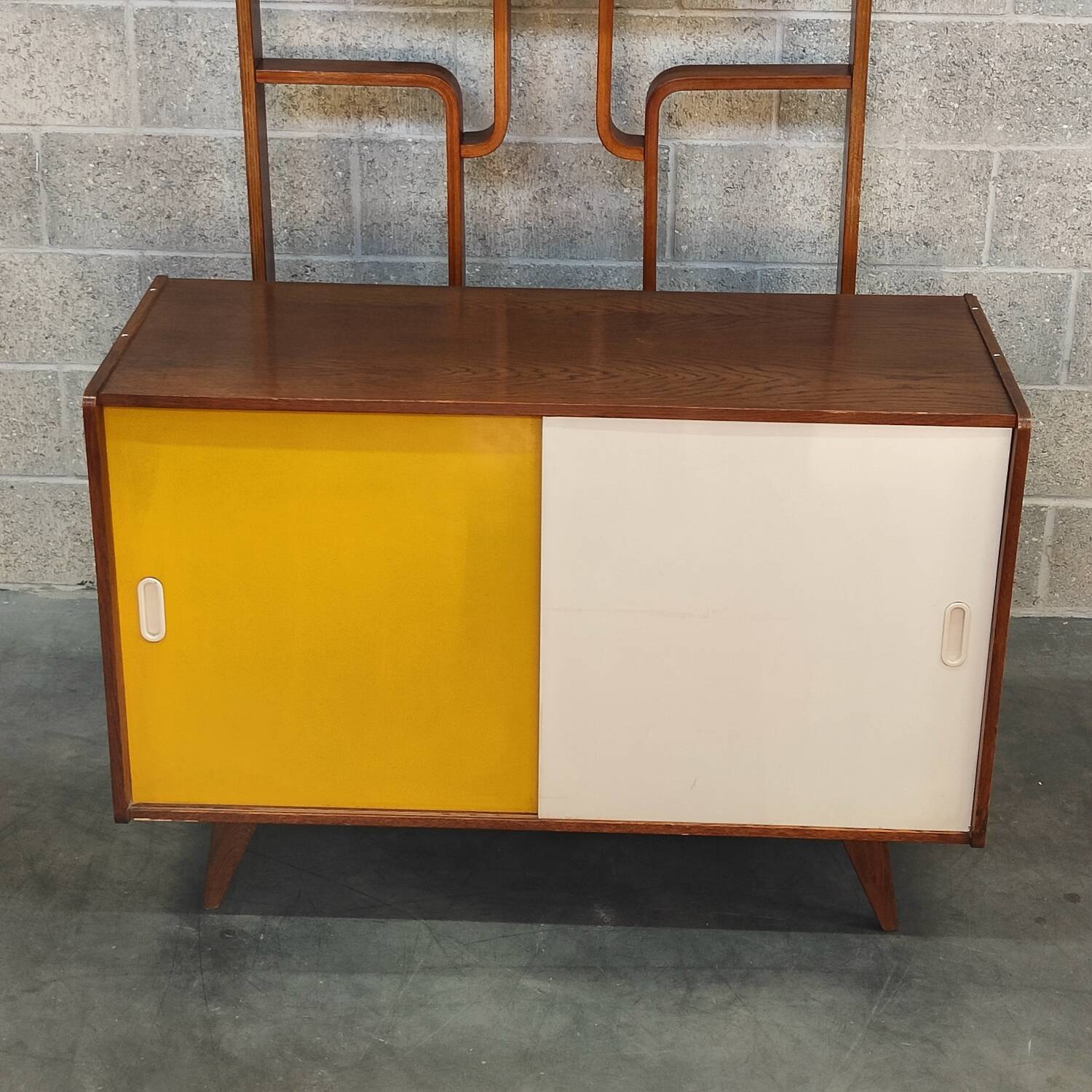 Yellow U 452 Commode Sideboard by Jiri Jiroutek for Interier Praha 1960