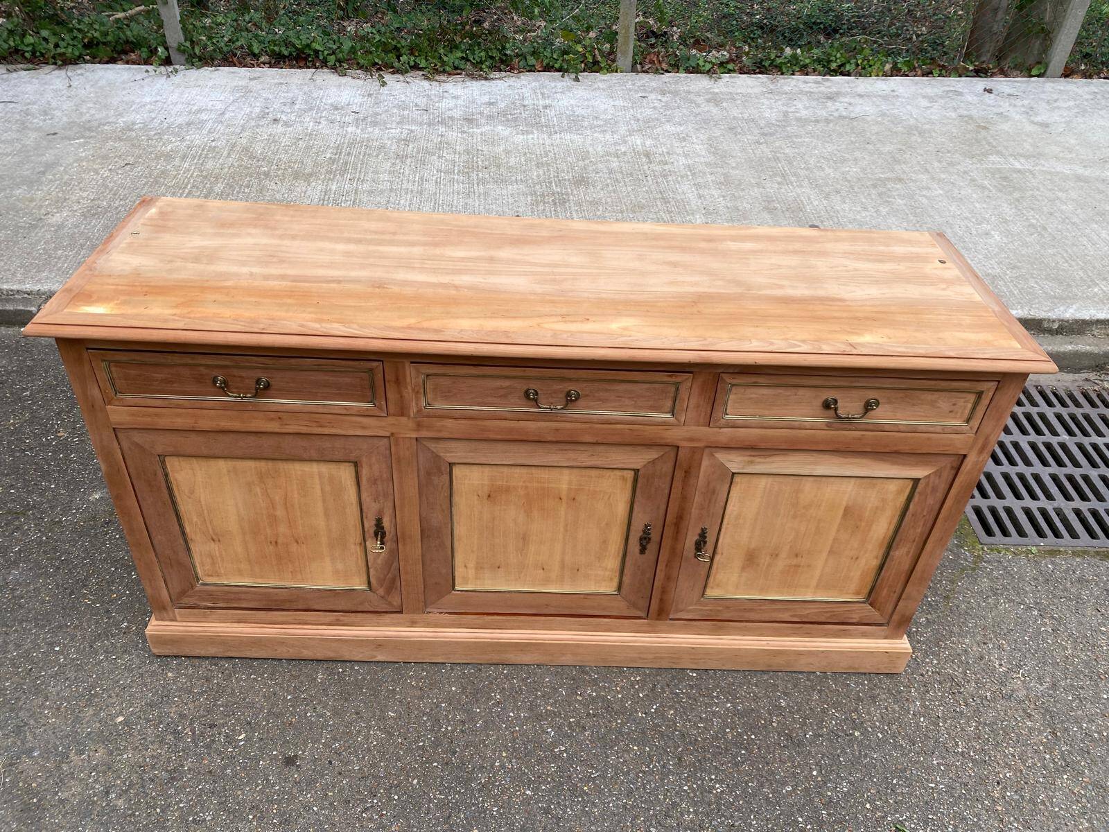 Renovated wooden imperial buffet from the 20th century, 180cm.