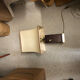 Pair of armchairs Scandinavian design feet compass vintage period 1960s
