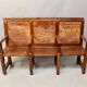 3 Seater Oak Church Bench