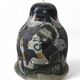 Hand-painted ceramic ceiling light Tilgmans, Tilgmans Ceramic Sweden 1960.