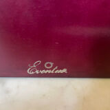 Pair of Italian leather bookends from the 60s