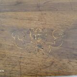 Napoleon III period colonial buffet in marquetry with orientalist decorations