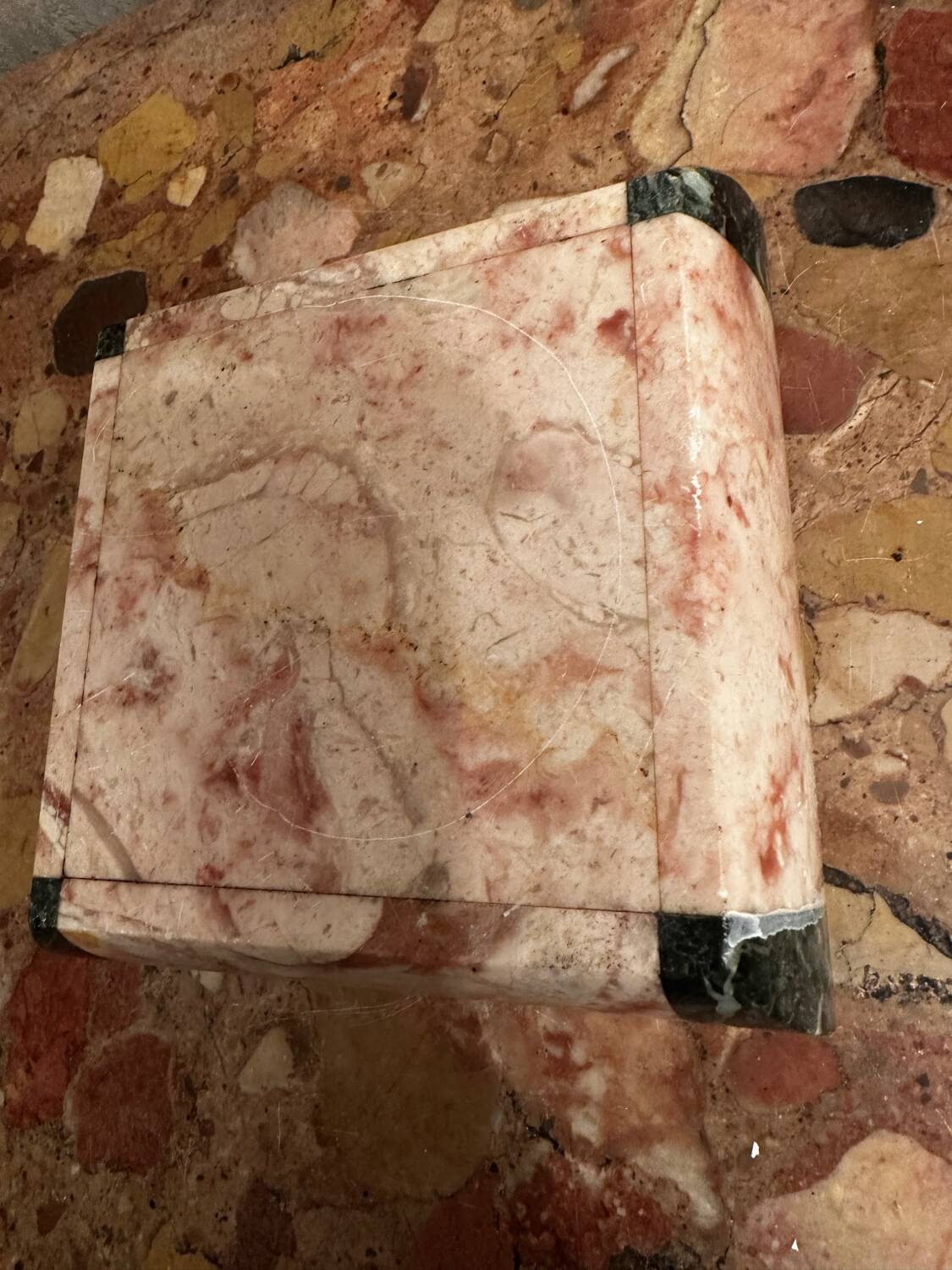 Cendrier / Vide Poche Art-Deco en Marbre