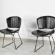 Harry Bertoia Side Chairs With Original Upholstery, Mint 1970's