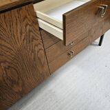 Wooden and metal sideboard, 1970